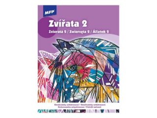 Obrázek z Omalovánky antistresové Zvířata 2 A4/32s 
